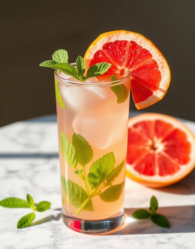 Elisir Idratante di Pompelmo Rosa, Menta e Fruit Blend
