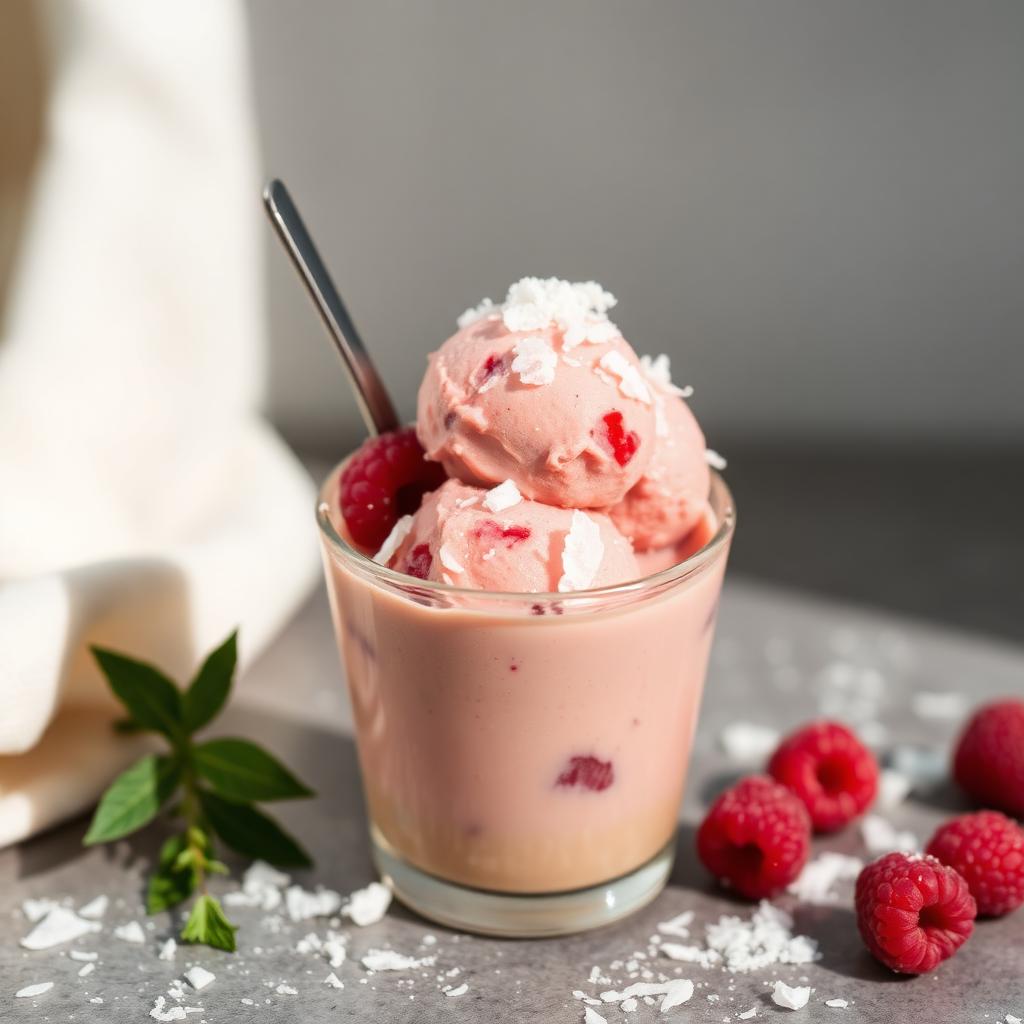 Gelato Espresso Soft al Lampone e Cocco