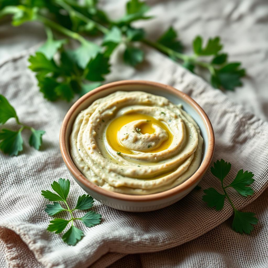Hummus di Lupini e Zucchine Novelle al Frutta e Verdura