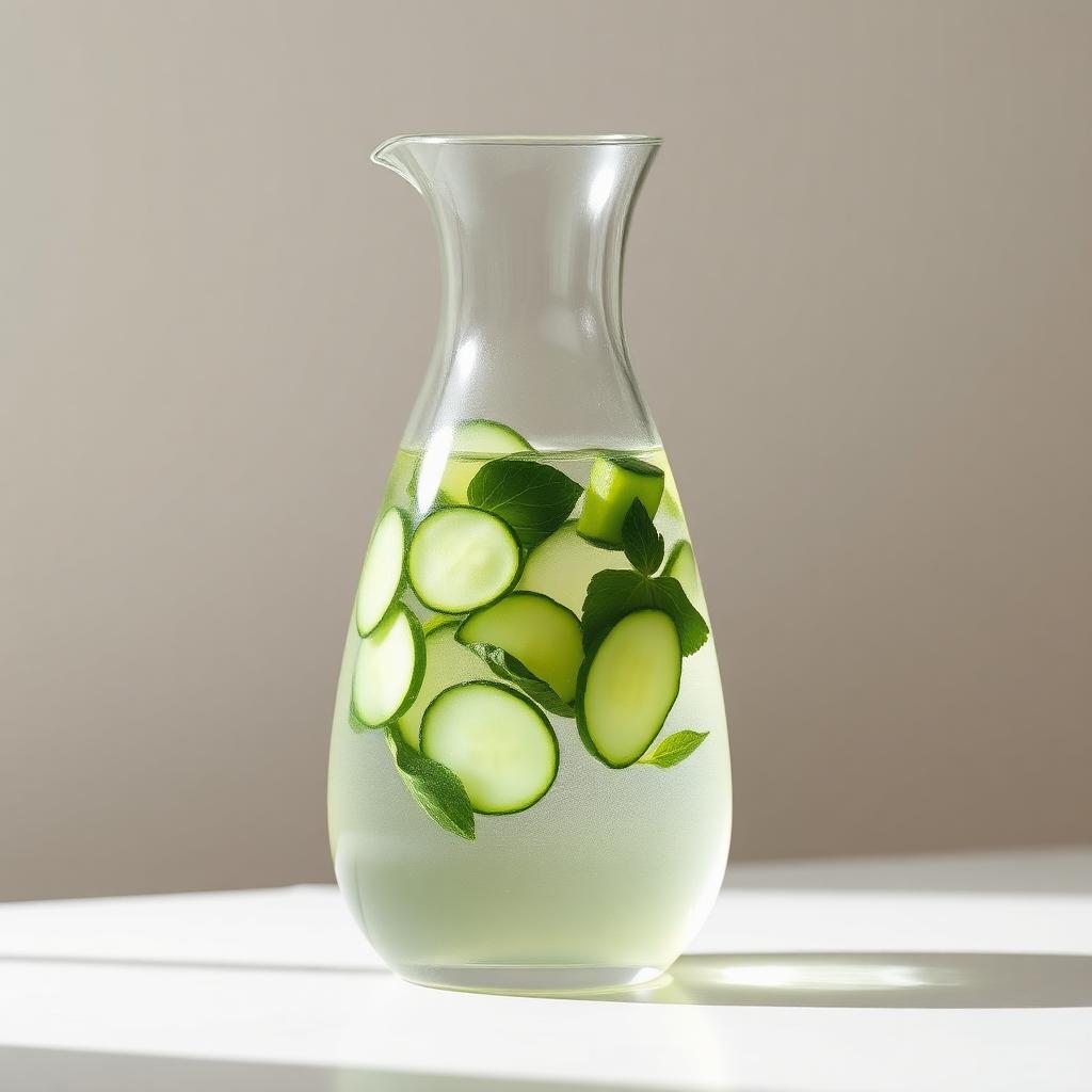 Infuso di Cetriolo, Basilico e Miscela Verdura