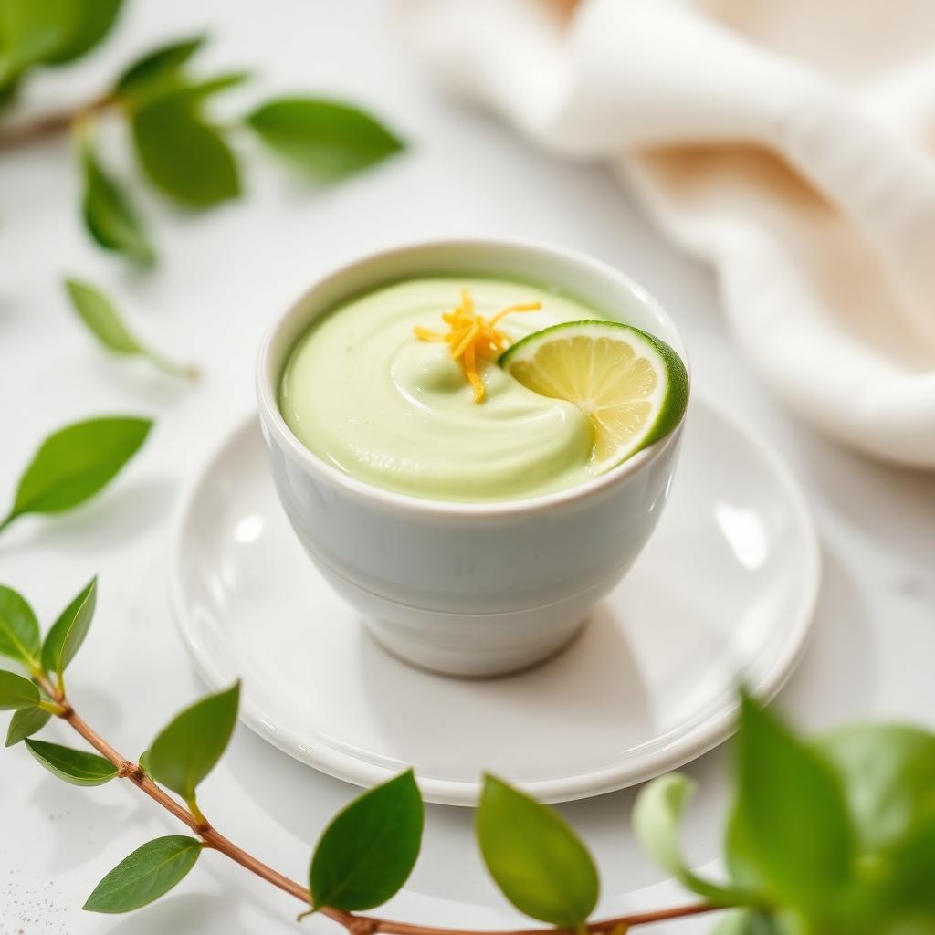 Mousse Fresca di Avocado e Lime al Complete Vaniglia