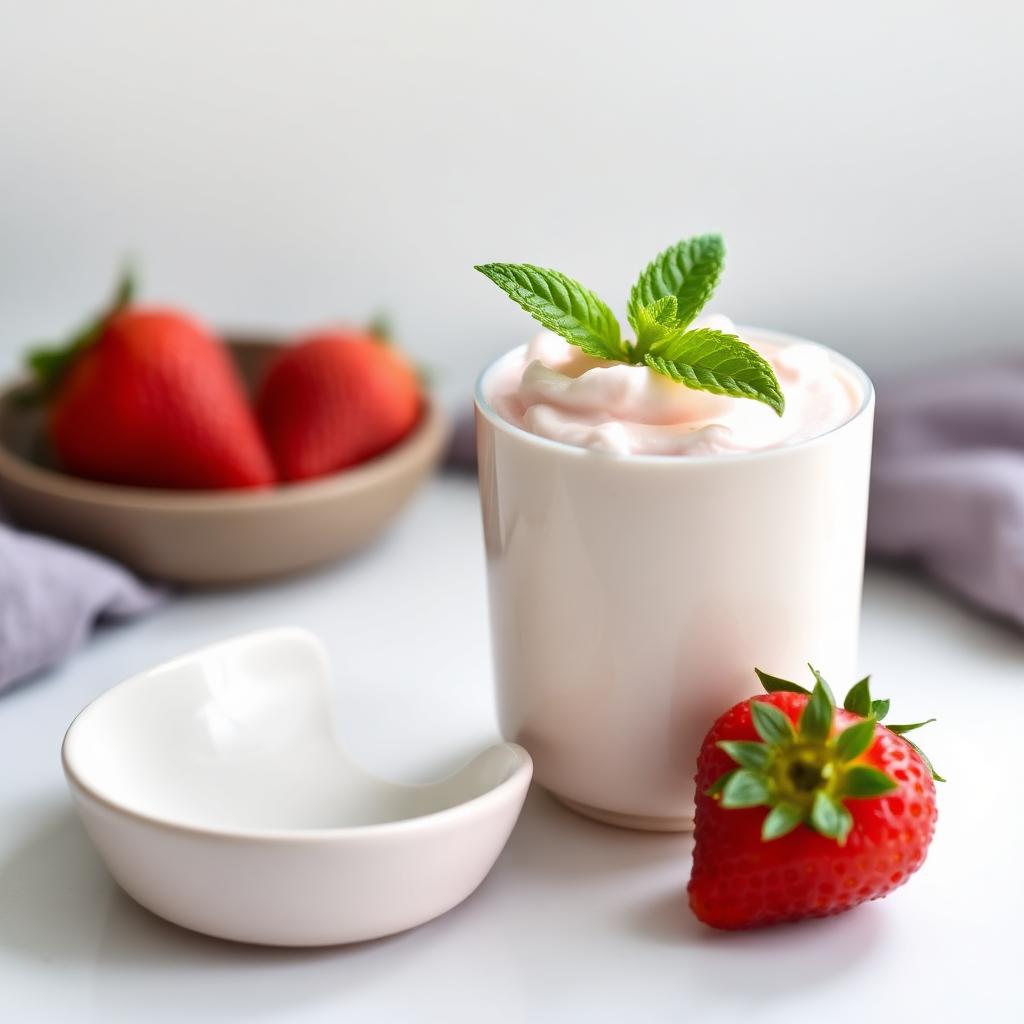 Mousse Soffice Fragola e Cocco al Complete Vaniglia