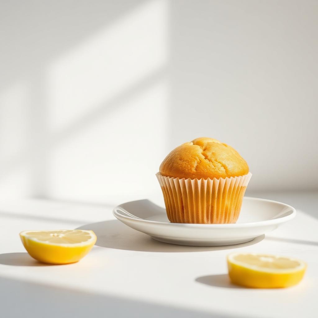 Muffin Light al Limone e Farina di Riso