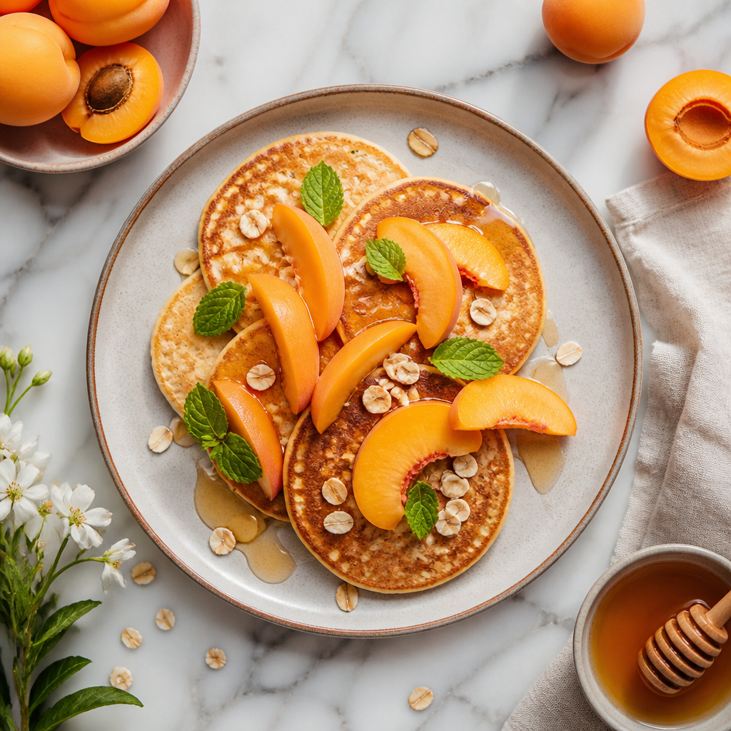 Pancake Estivo Light alle Albicocche Fresche