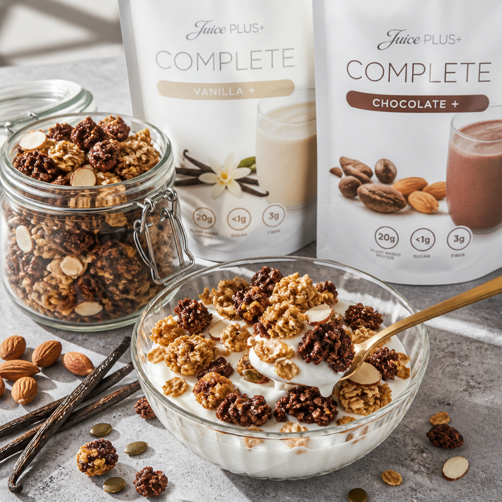 Muesli/Granola Bicolore Black & White