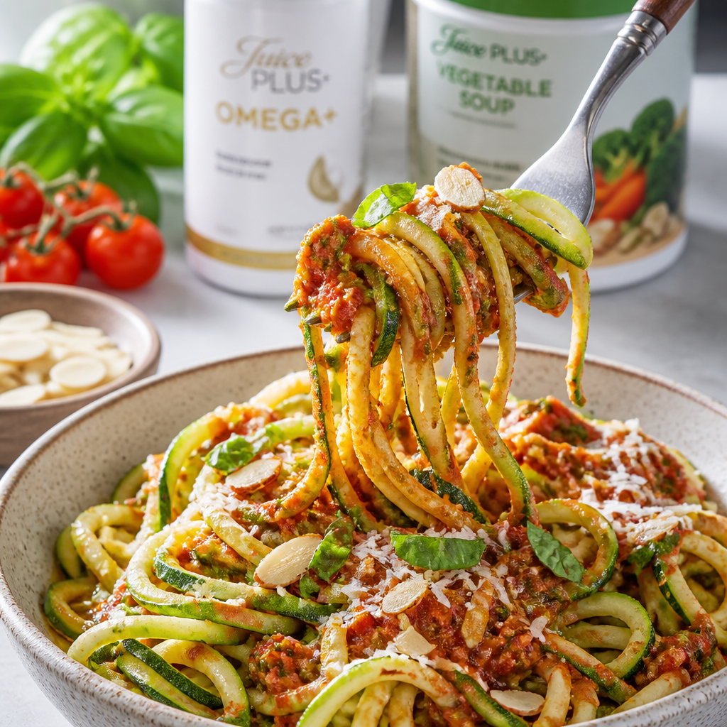 "Pasta" di Zucchine alla Trapanese